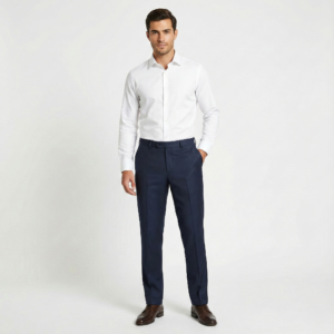 amnesia dark blue trouser