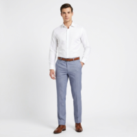 amnesia ashgrey trouser