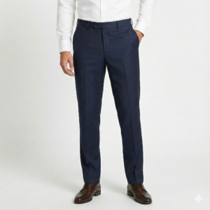 amnesia dark blue trouser